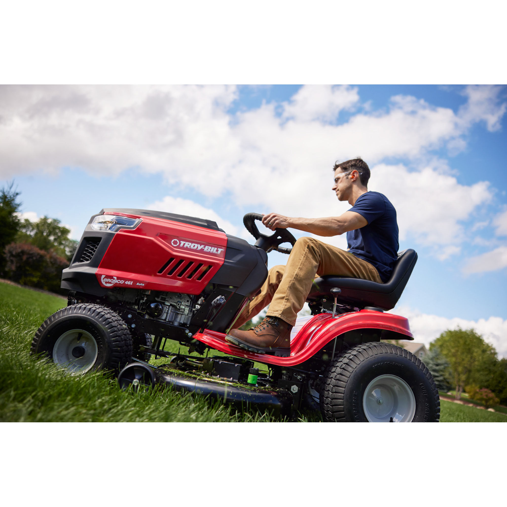 Troy riding lawn clearance mower